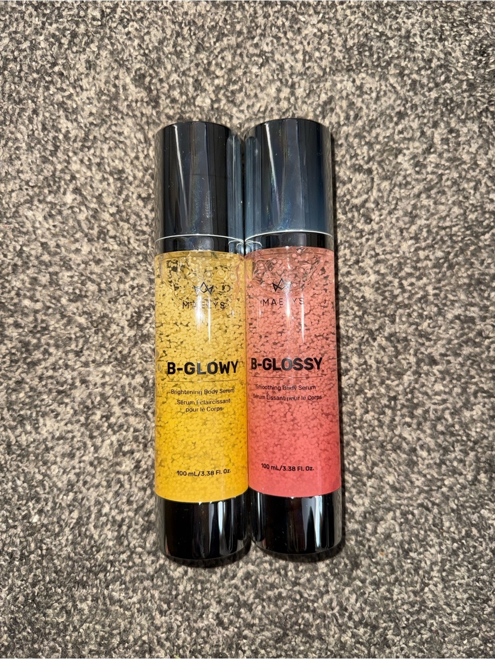 Maelys B-Glowy & B-Glossy Body Serum Duo